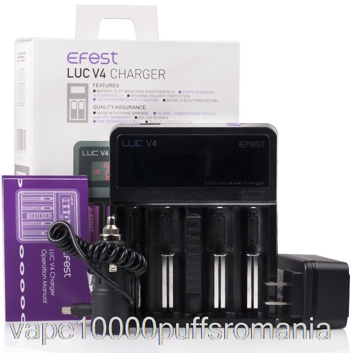 Vape Romania Efest Luc V4 Lcd Incarcator