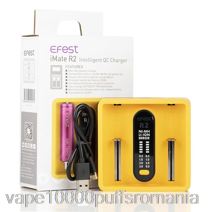 Vape Romania Efest Imate R2 Incarcator Inteligent Qc